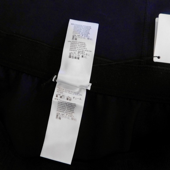 NWT!! WOLFORD Blair Skirt Sporty Navy Blue Black Pockets Elastic Waist Medium - Picture 14 of 16